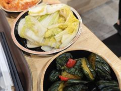 娃娃菜-万和春排骨砂锅米饭(新业广场店)