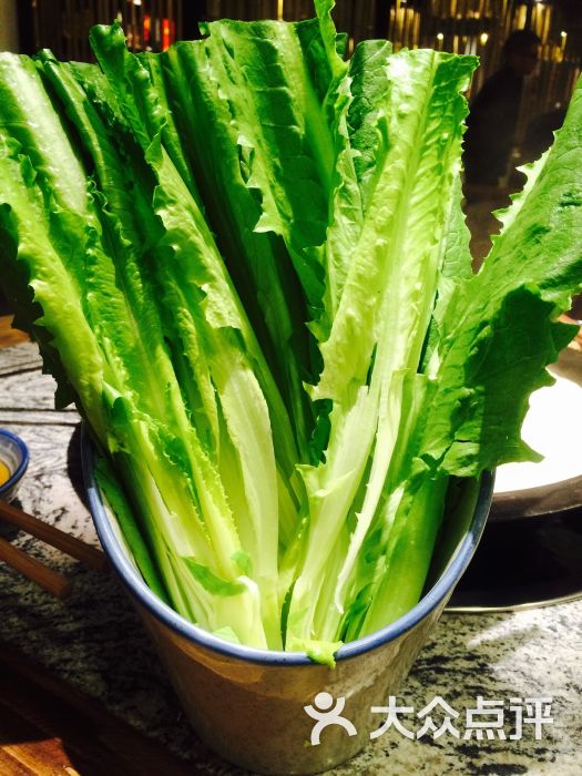 古木枫老火锅(洪崖洞店)莴笋尖图片 - 第1张