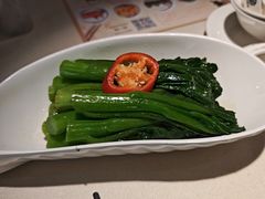 高汤灼有机生菜-粤点越有·茶点·粤菜(樵岭国际店)