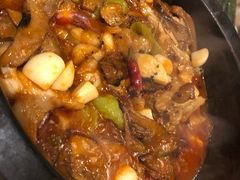 牛肝菌爆牛蛙-云海肴·汽锅鸡·云南菜(领展购物广场·中关村店)