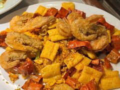 锅巴爆大虾-掌柜的店·河南菜(日月光店)