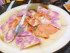 五花肉和里脊双拼-宏宏无烟石板烧烤