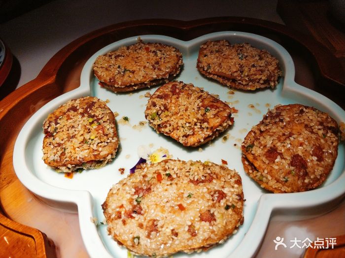 他湘遇见你(徐汇日月光店)香煎鹅肝酱藕夹图片