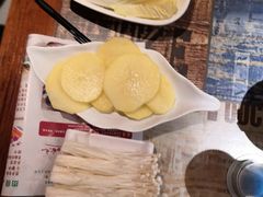 娃娃菜-鱼来顺纸上烤鱼