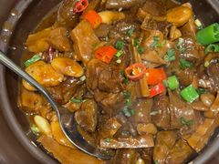 牛腩牛筋烧笋干芸豆-雅酌园·烟火南京菜(颐和路店)