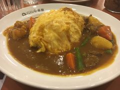 牛肉蔬菜咖喱蛋包饭-COCO壱番屋(北京平安国际金融中心店)