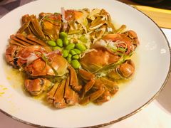 咸肉百叶蒸六月黄-蟹榭(静安寺晶品商场店)