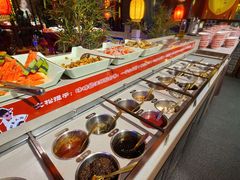 自助取餐区-袍家大院重庆火锅(文安路店)