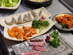 菌菇鲜火锅-万兴佳烤肉·长白山老味道(宏泰广场店)