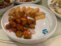 香橙骨拼炸鲜奶卷-娱筷海鲜酒家(广州南沙店)
