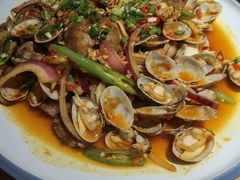 爆炒花甲-刘明记乐山烧烤(犀浦店)