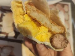 油条培根蛋麦煎饼配脆薯饼-麦当劳(顺义店)