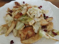 苞苞菜炒馕-黑公羊新疆菜(人和店)