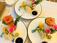 三文鱼鹅肝双拼-山水雅居·江南雅宴(运河公园店)