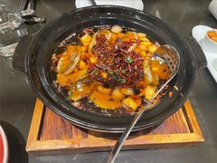 金蒜花椒焗东海黄鱼-北京王府井希尔顿酒店·秦唐中餐厅Chynna