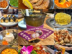 -明洞阿姨·韩式酱蟹烤肉·创意料理(三元桥店)