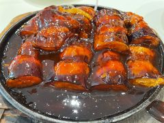 铁板浇汁茄子-咪咪川菜(太乙路店)