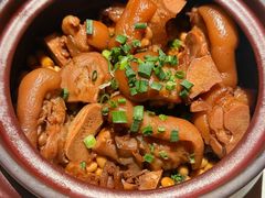 黄豆焖猪脚-绿茶餐厅(财富购物中心店)