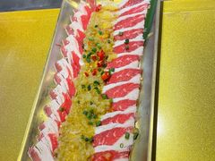 秦炉泡椒雪花肥牛-秦炉烤肉(财富中心店)