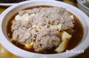 Braised Tofu with Minced Pork