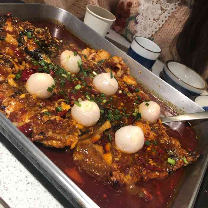 鱼酷活鱼烤鱼(武汉天地店)-"以前总是吃荔枝香辣,这次试了试油泼香辣