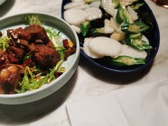 山药炒秋葵-小吊梨汤·北京菜·烤鸭(鸟巢店)