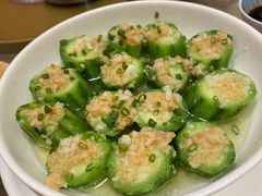 金银蒜泥蒸丝瓜-大头唛·啫鸡煲.粤菜.专门店(289艺术园区店)