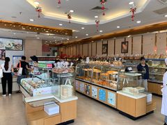 面包甜点陈列柜-长发西饼(临顿路店)