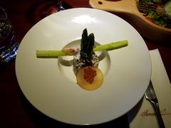 绿芦笋黎麦柚玛火腿鱼籽-鹿萤季·营地小馆(皇后公园店)