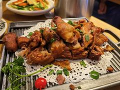 香酥椒盐鸡-吕氏疙瘩汤·海鲜新鲁菜(凯德mall新都心店)