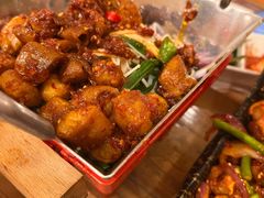 火辣肥肠-冰川冷面·延边菜·炭烤串(观前店)