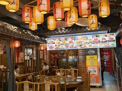 -东来菜馆•手抓海鲜家常菜•海鲜锅贴(鸽子窝店)