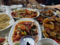 蒜蓉开边龙虾-四川小胡子海鲜(丁村万人海鲜广场店)