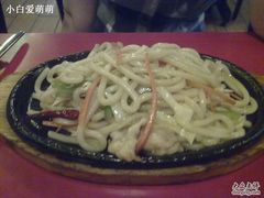炒乌冬面-土大力拌饭名家(丹尼斯百货店)