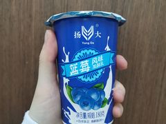 蓝莓酸奶-扬大康源乳业鲜奶吧(大学北路店)