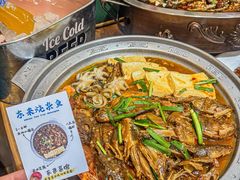-东来菜馆•手抓海鲜家常菜•海鲜锅贴(鸽子窝店)