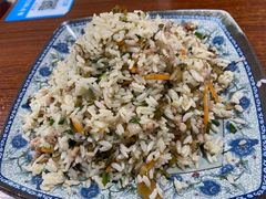 糟菜肉丝炒饭-福州人铭小吃