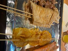 -路边摊小炉子烧烤