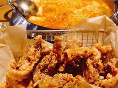 炸鸡排-包装马车·韩国料理·포장마차