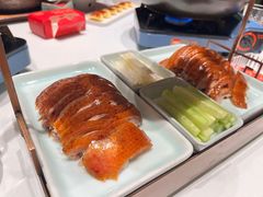 烤鸭皮蘸白糖-炉忆家宴·和昌里生日餐厅