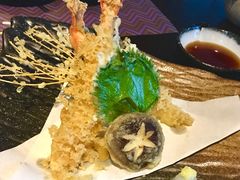 北海道大虾天妇罗配日本南瓜番薯-羽山料理