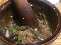 皮蛋青椒擂茄子-费大厨辣椒炒肉(皇庭广场店)