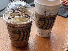 烤巴旦木牛乳拿铁-星巴克(西安曲江银泰店)