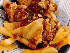 酱油炸鸡-嘉喜来比萨(罗马花园店)