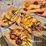 5r一串‼️杭州坠好吃平价街头烧鸟‼️氛围感💯提灯9r一串好吃哭