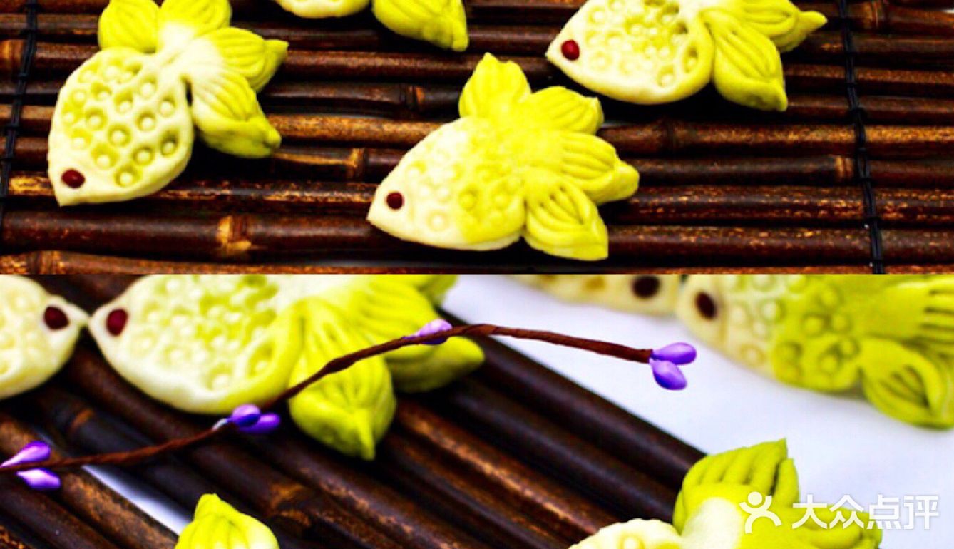 🔥[愉快]双色小金鱼花样馒头，过年必备的面食之一