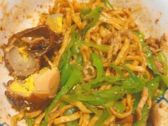 青椒干子肉丝-一味老卤面(大石桥店)