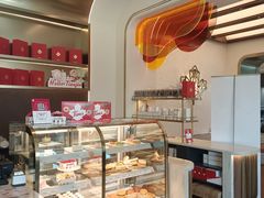 面包甜点陈列柜-Tims天好咖啡(河西万象城店)