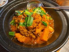 肉沫南瓜煲-六月雪干锅(印象汇店)