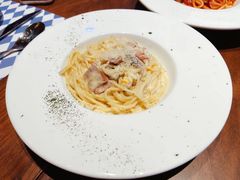 奶油蘑菇意面-Ambra Haus琥珀屋精酿餐厅(宝山店)